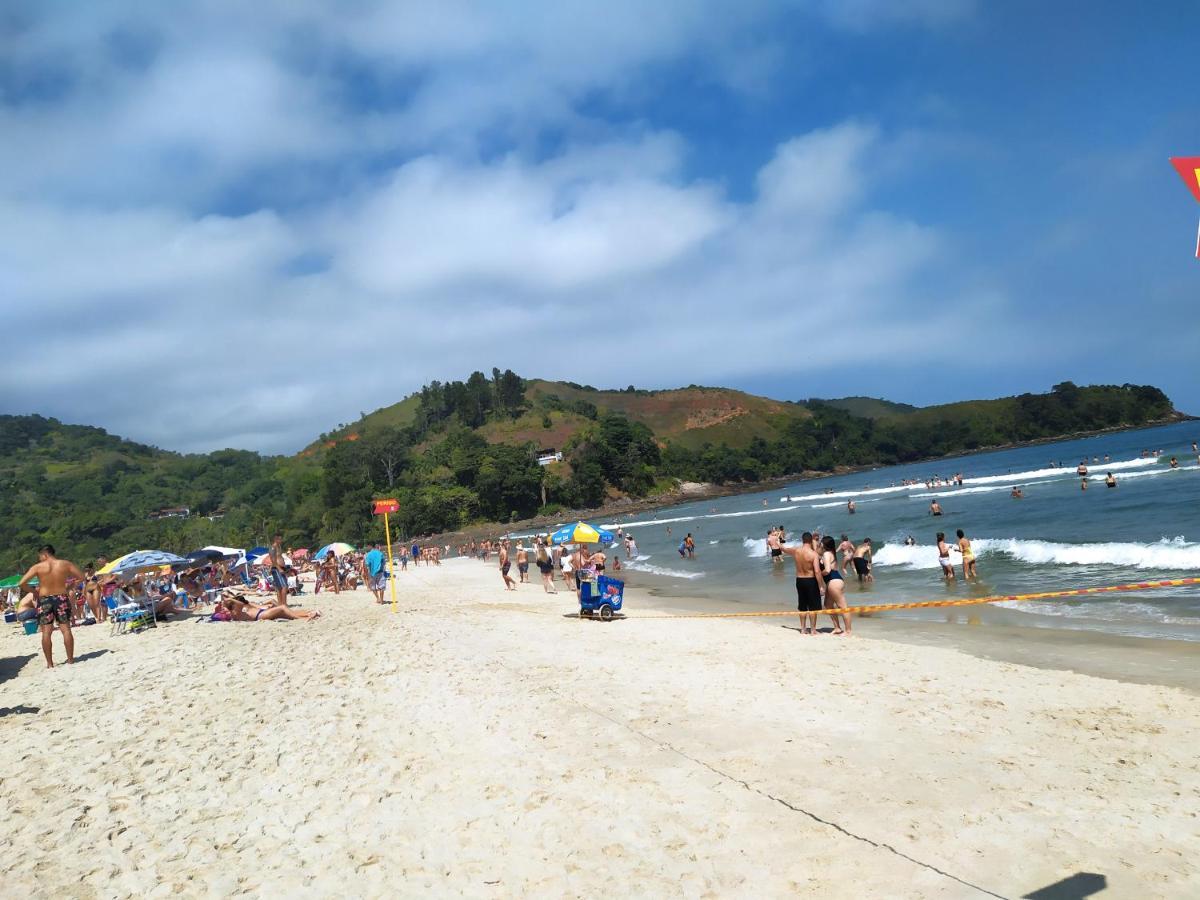 Casa Na Praia De Maresias Em Condominio Com Piscina Aquecida Na Av Principal De Maresias Bagian luar foto